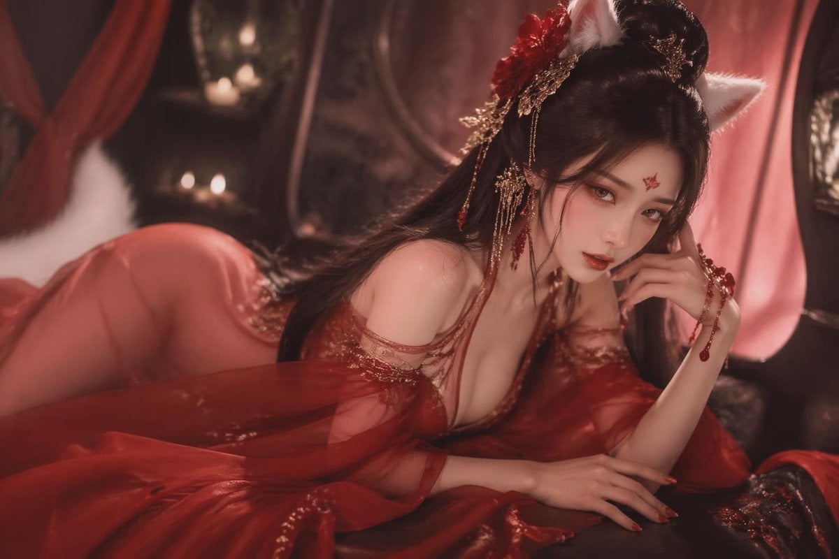 Su Daji Ancient-Style Glamour Portrait