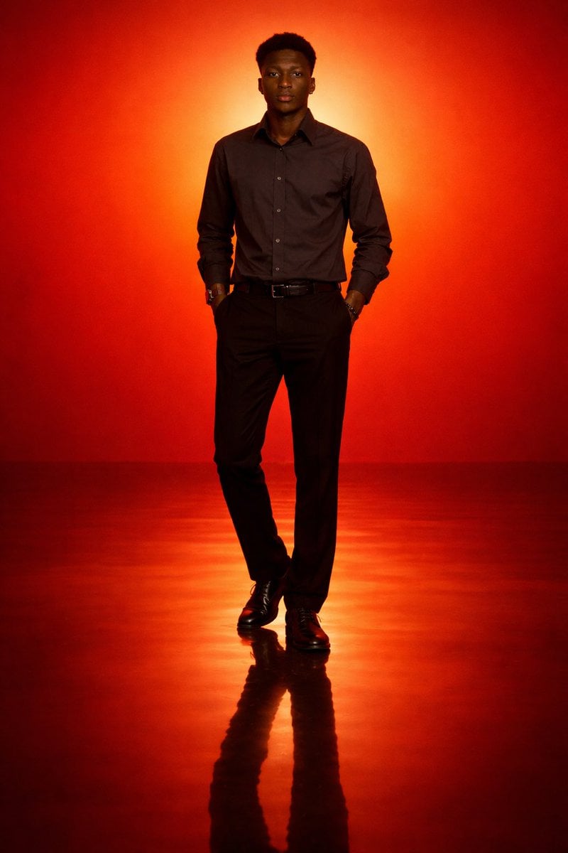 Cinematic Minimal Portrait