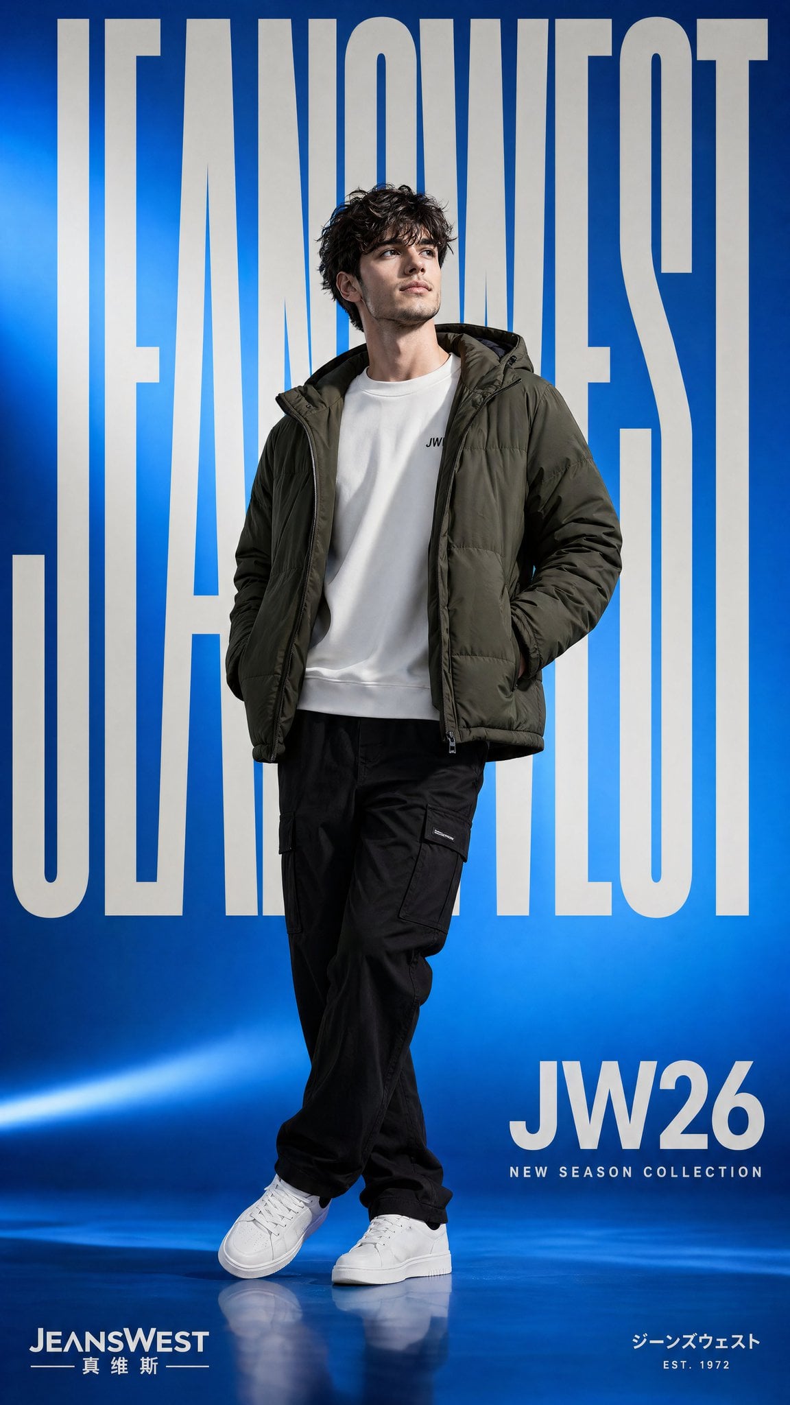 Streetwear Fashion Campaign Asian Apparel Poster