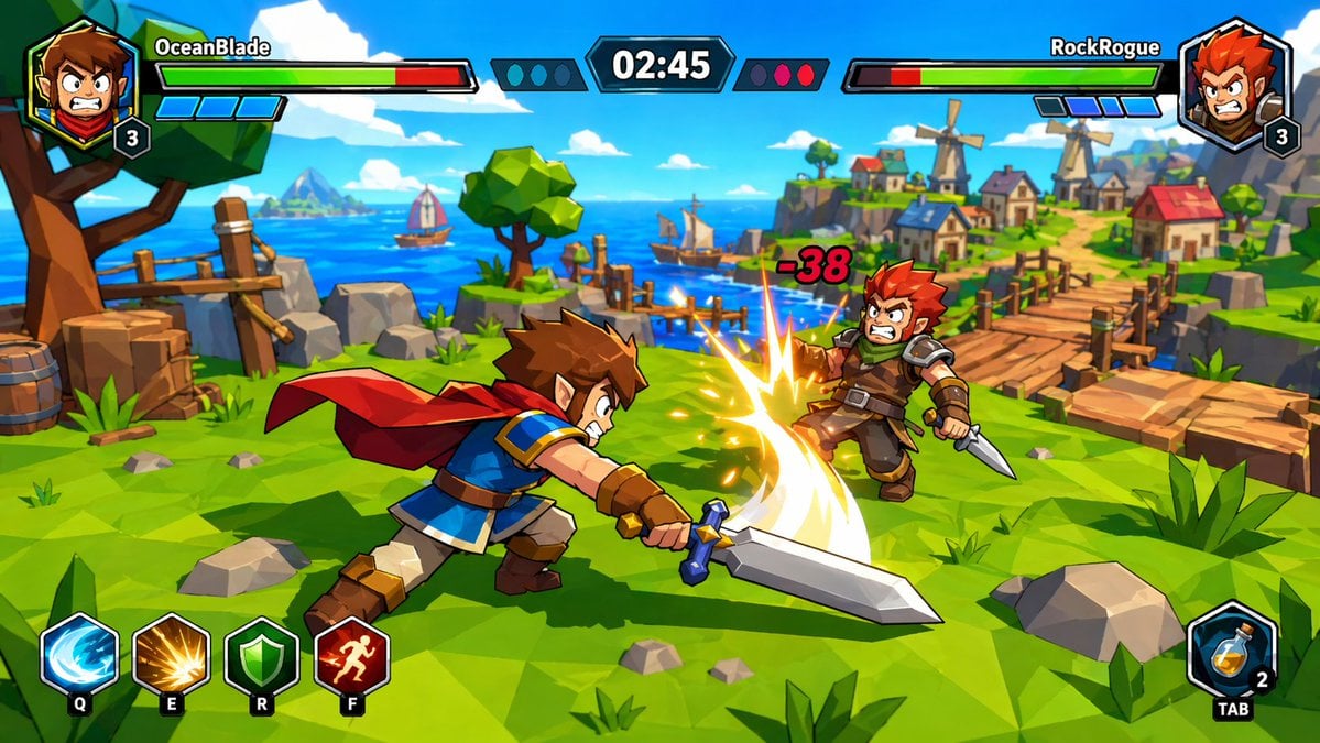 based on the generated character help me generate a screenshot of screenshot ...