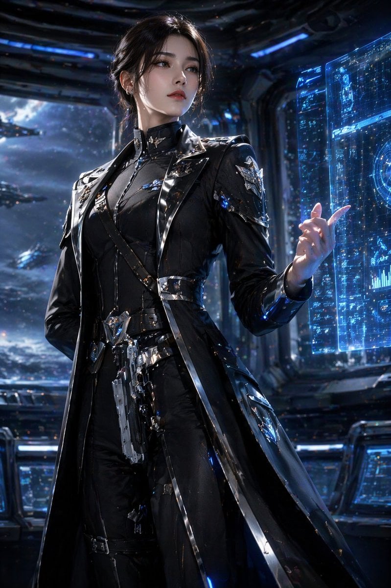 科幻指挥官全息交互