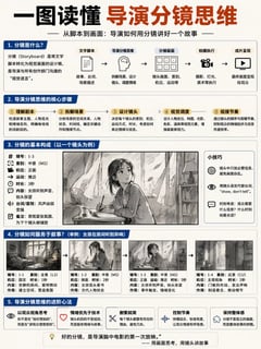 导演分镜思维信息图