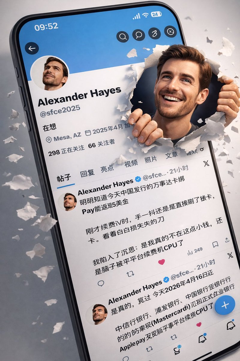 3D 写实风格 X 个人主页界面