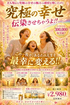 Japanese Happiness Seminar Promo Poster
