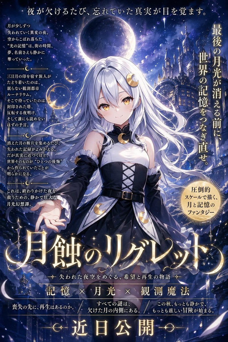 星空奇幻动漫电影海报