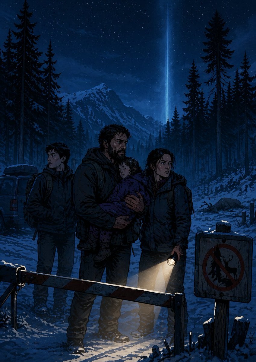 暗夜森林惊悚小说封面