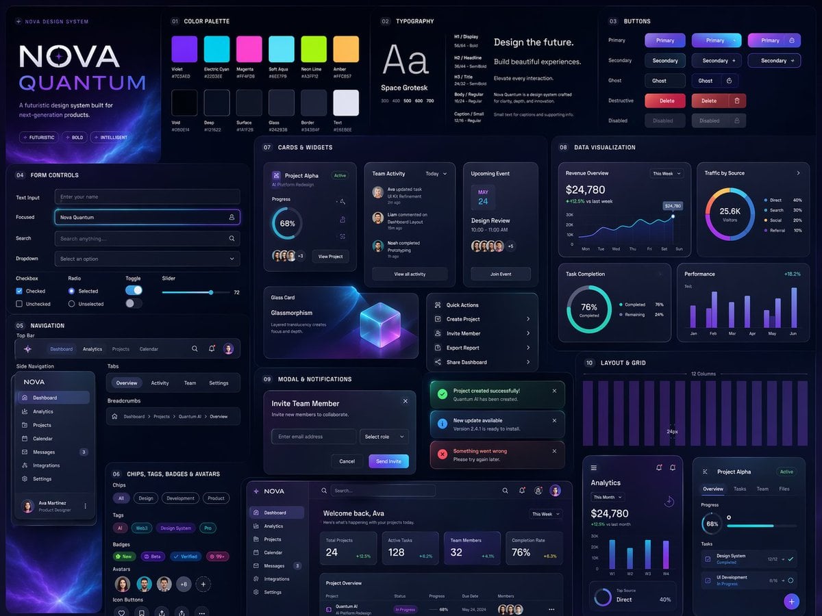 生成一套 UI 设计系统