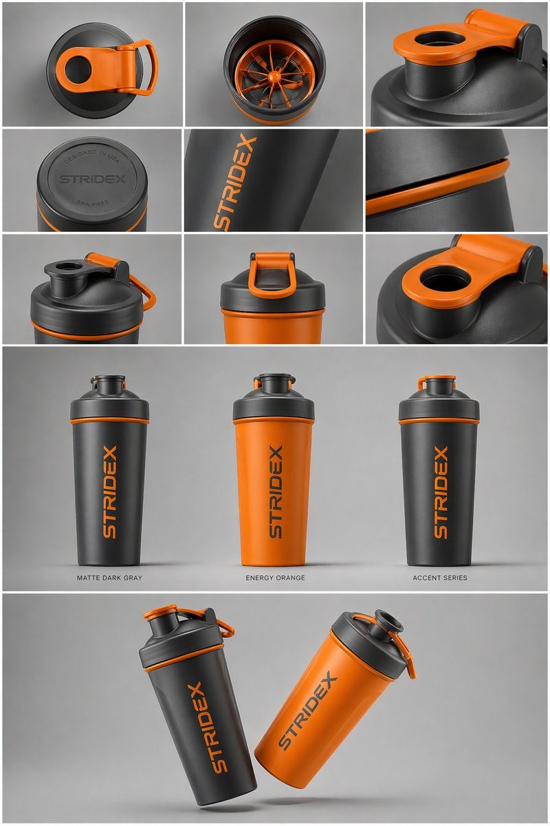 E-commerce Main Image - Industrial Design Presentation Sheet