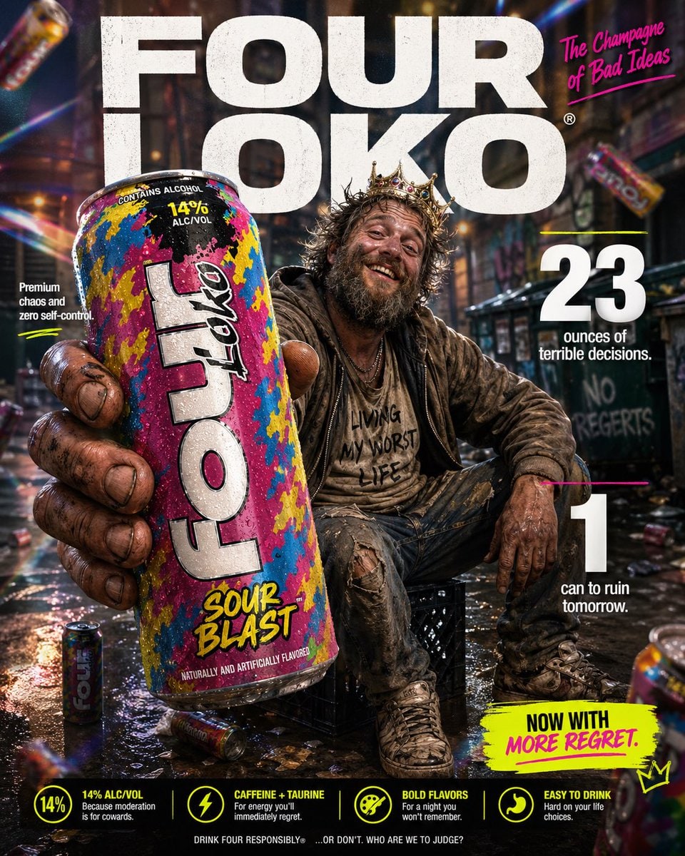 Parody Luxury Product Advertisement