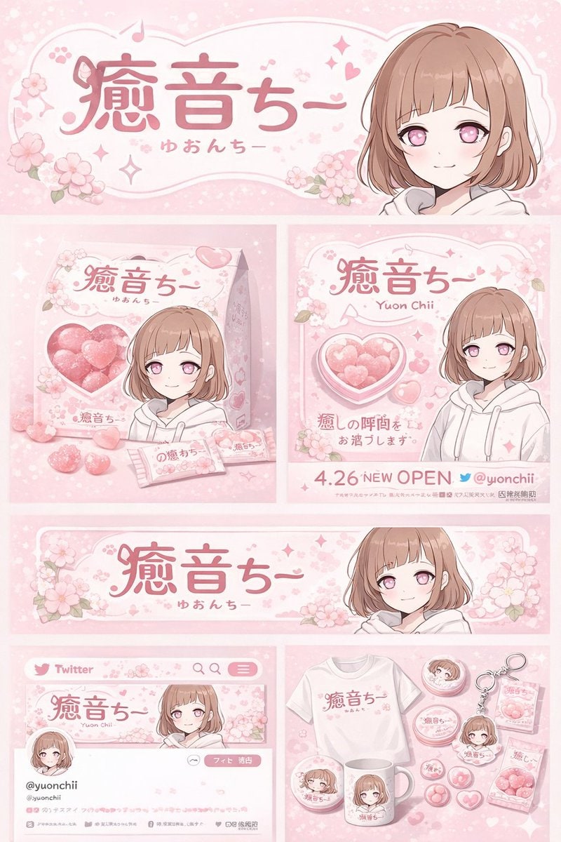 动漫角色品牌形象与周边项目