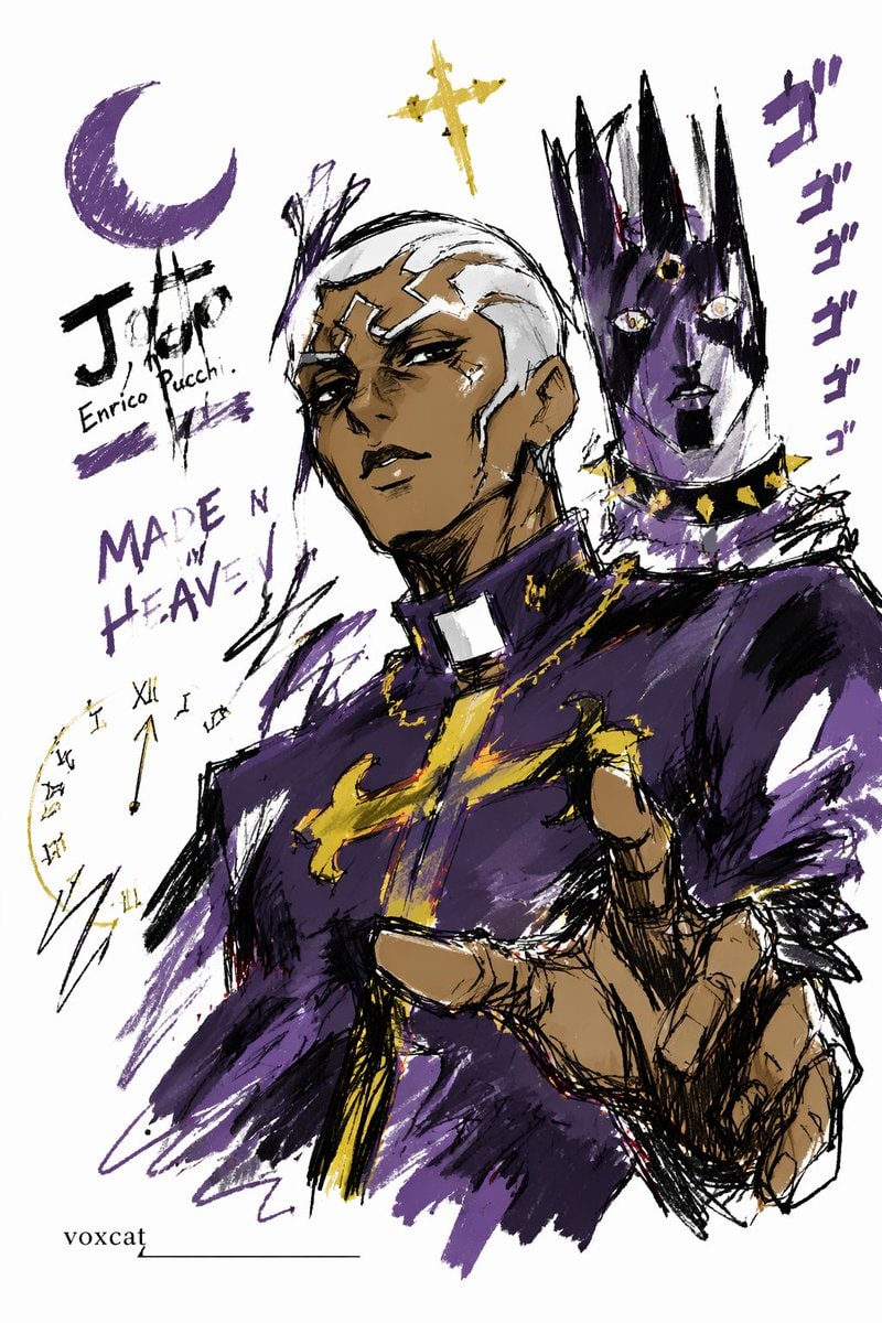 涂鸦素描风格模板