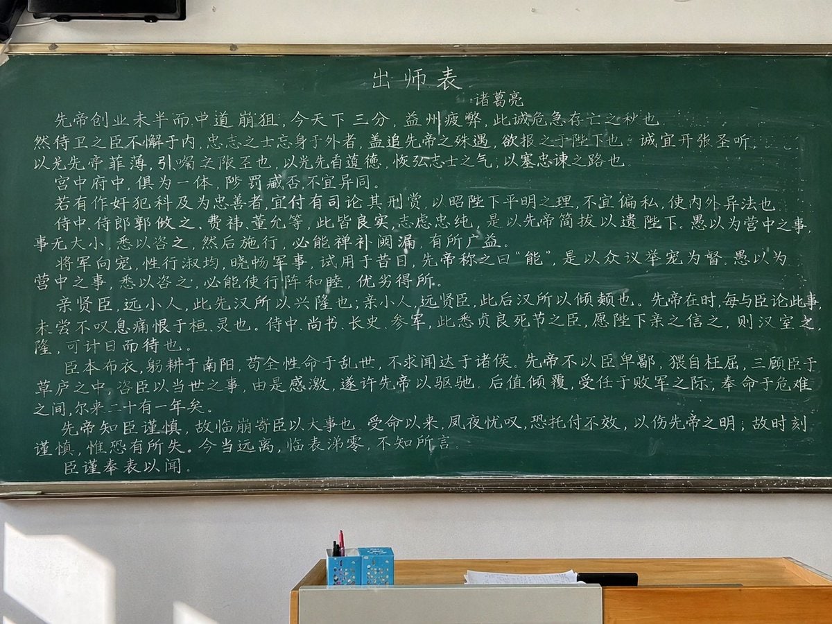 逼真的黑板文字渲染