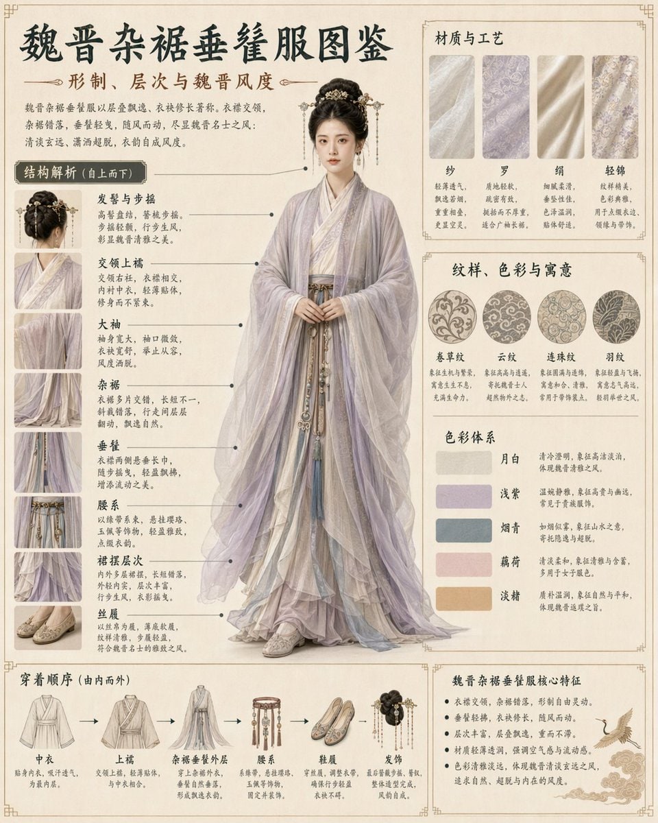 Traditional Clothing Infographic Guide