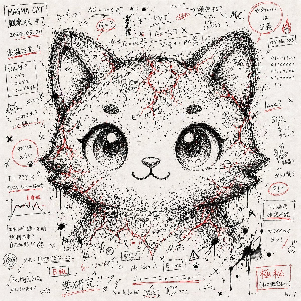 抽象混乱风格角色艺术