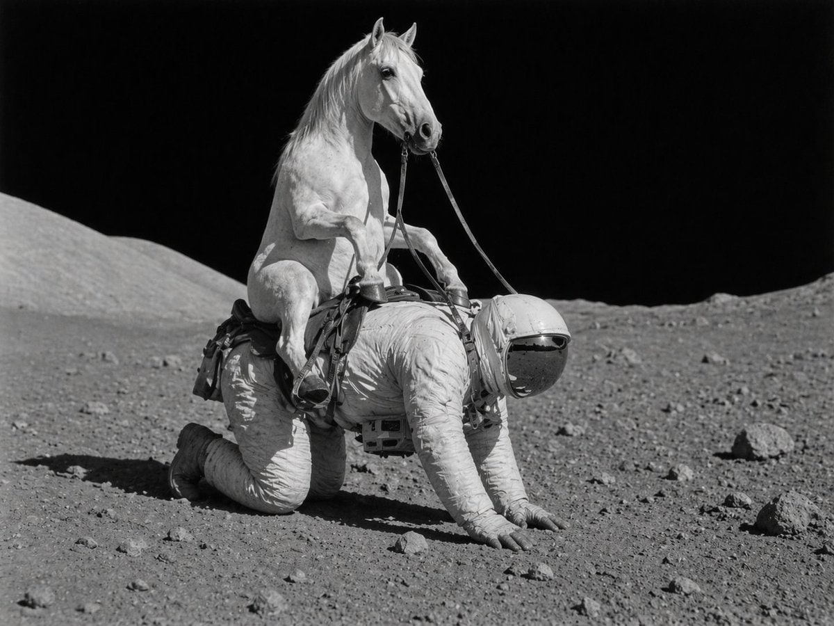 超现实月球骑手