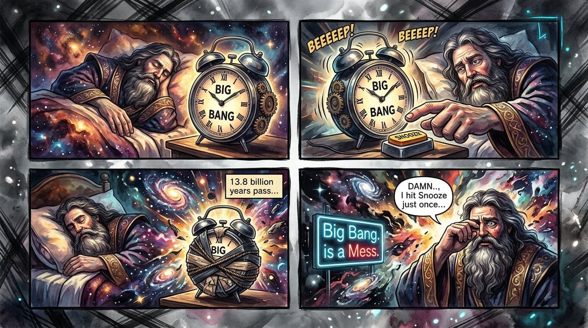 漫画/故事板 - 宇宙大爆炸打盹漫画