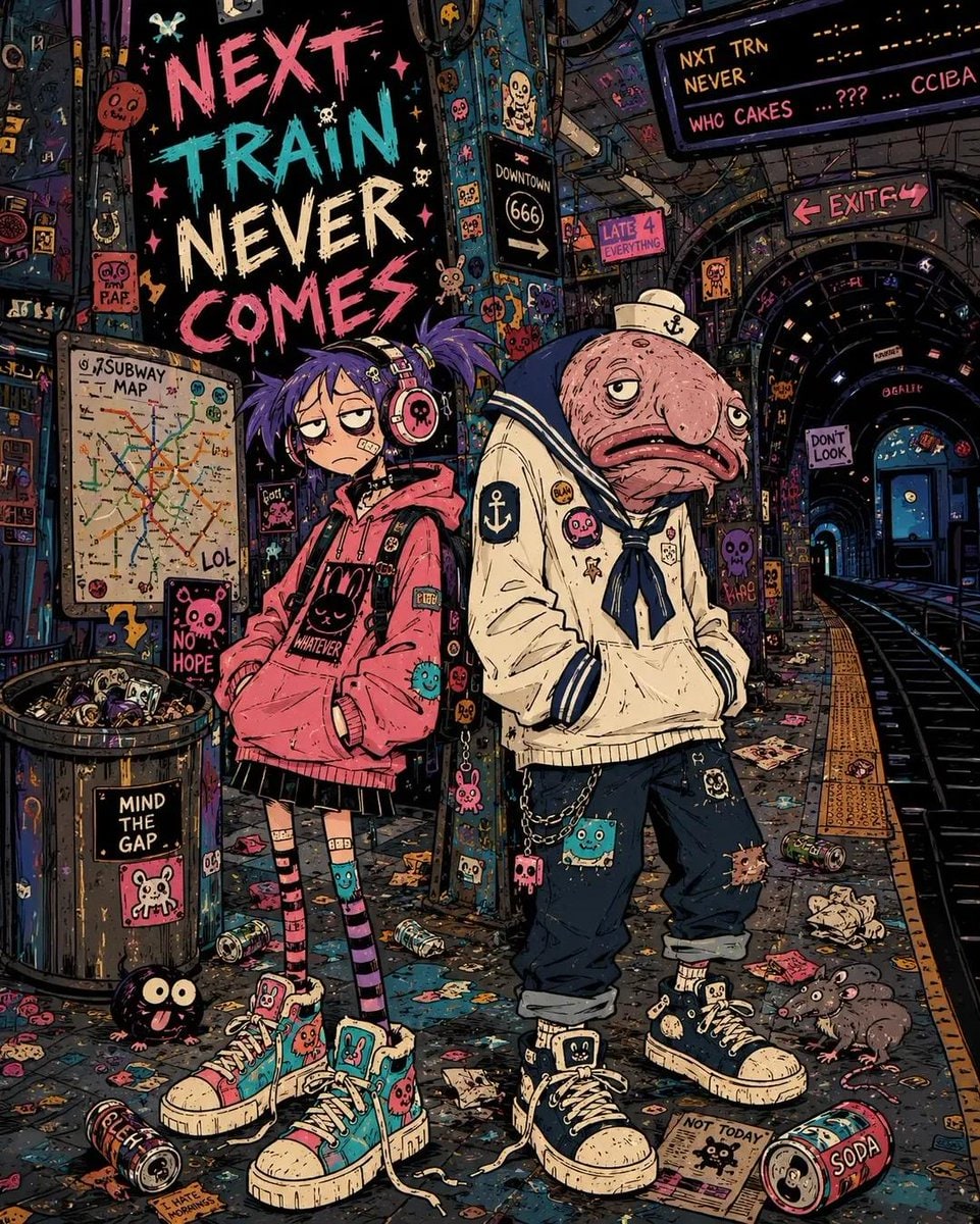 漫画/故事板 - 2000年代独立卡通插画