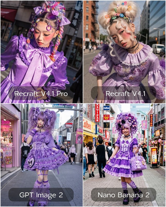 头像 / 头像 - 原宿女孩时尚人像