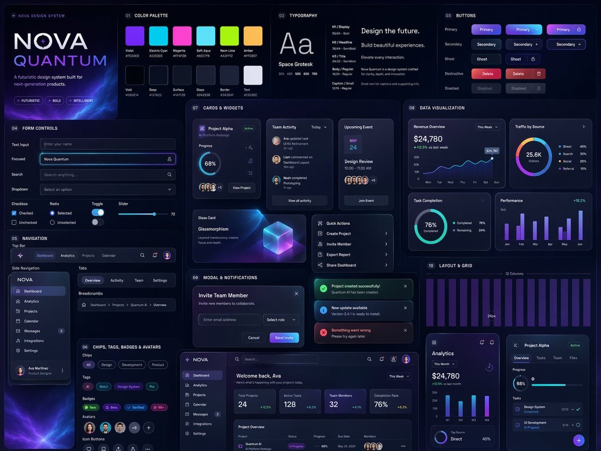 生成一套 UI 设计系统