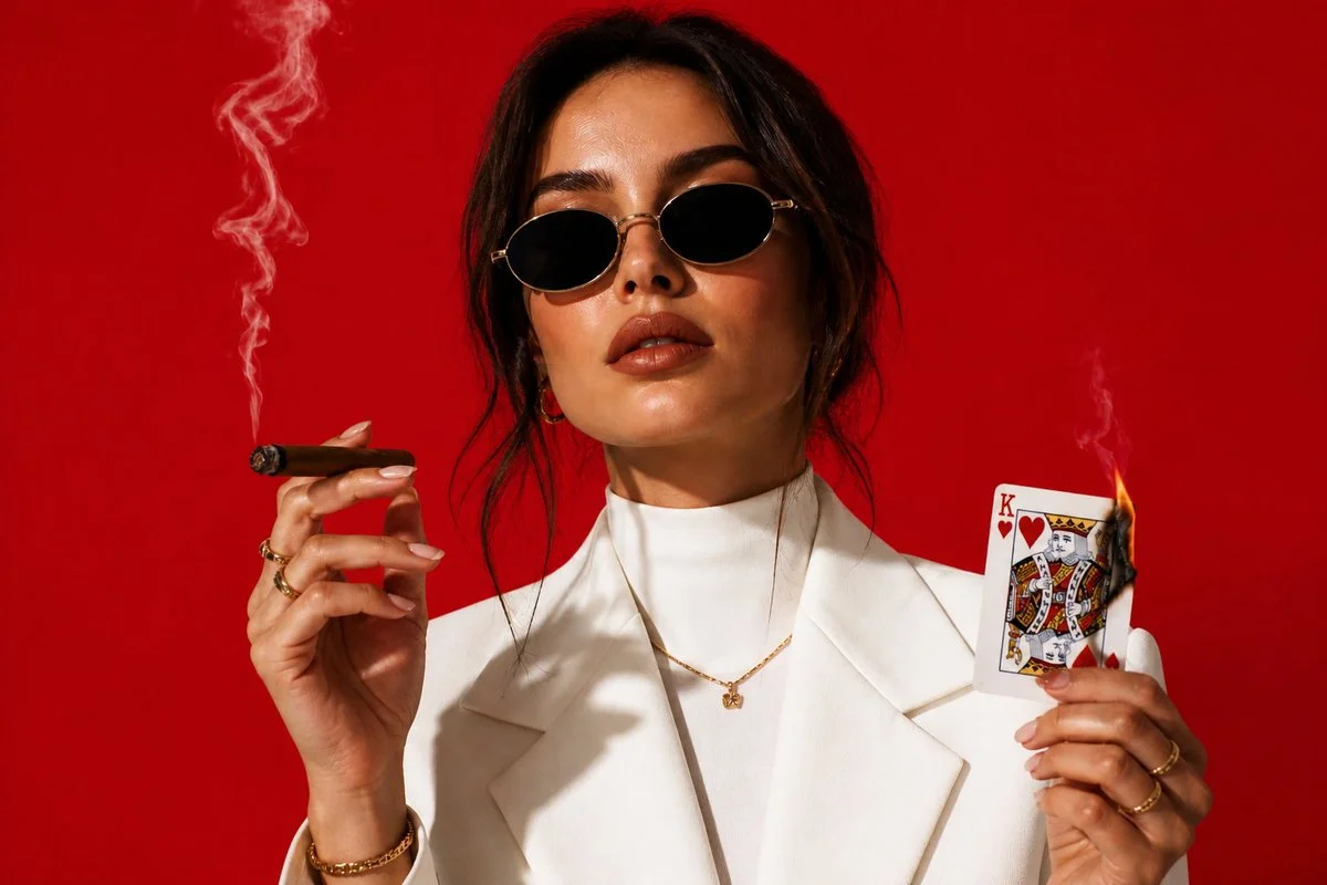 赛博朋克时尚人像