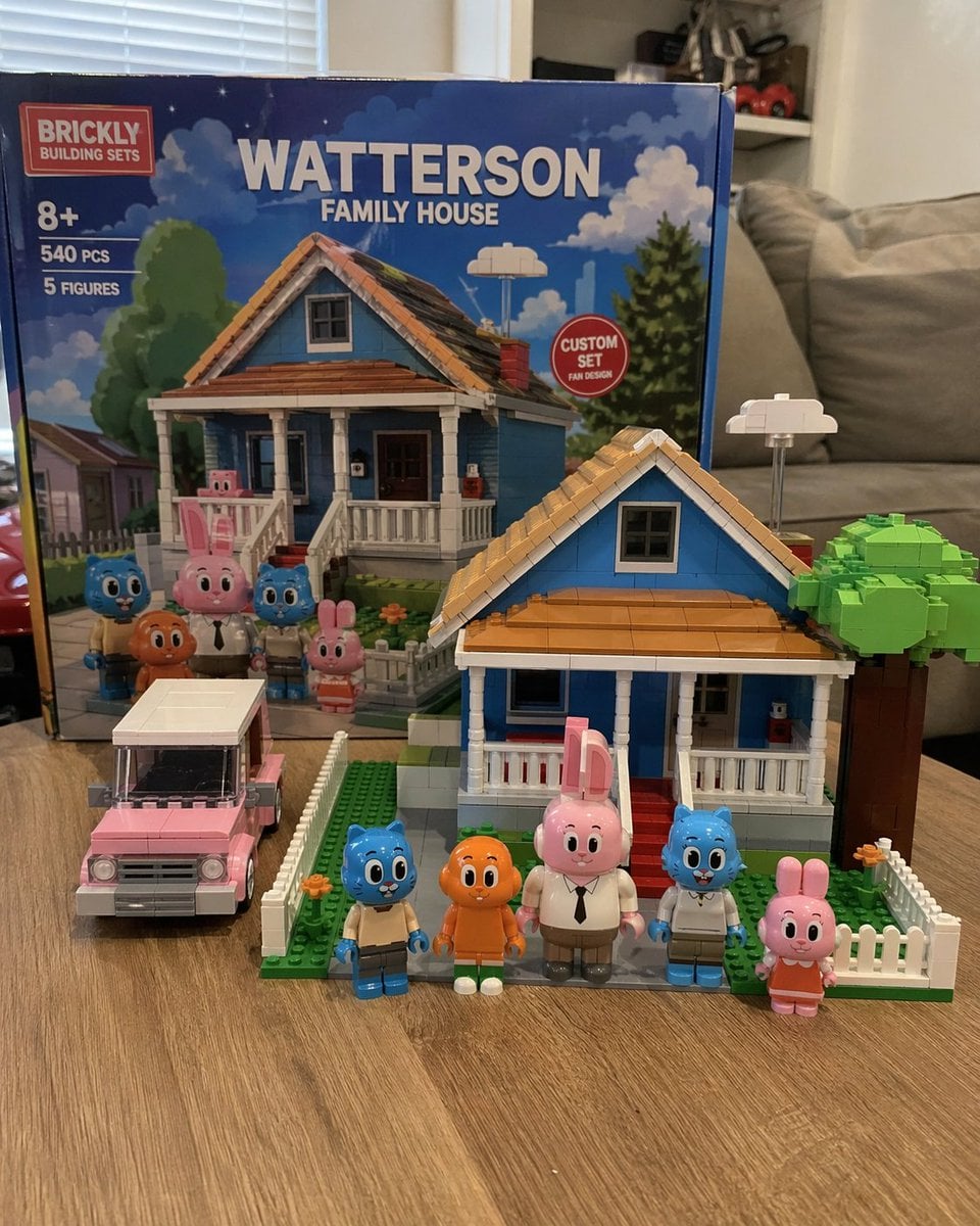 定制积木套装摄影