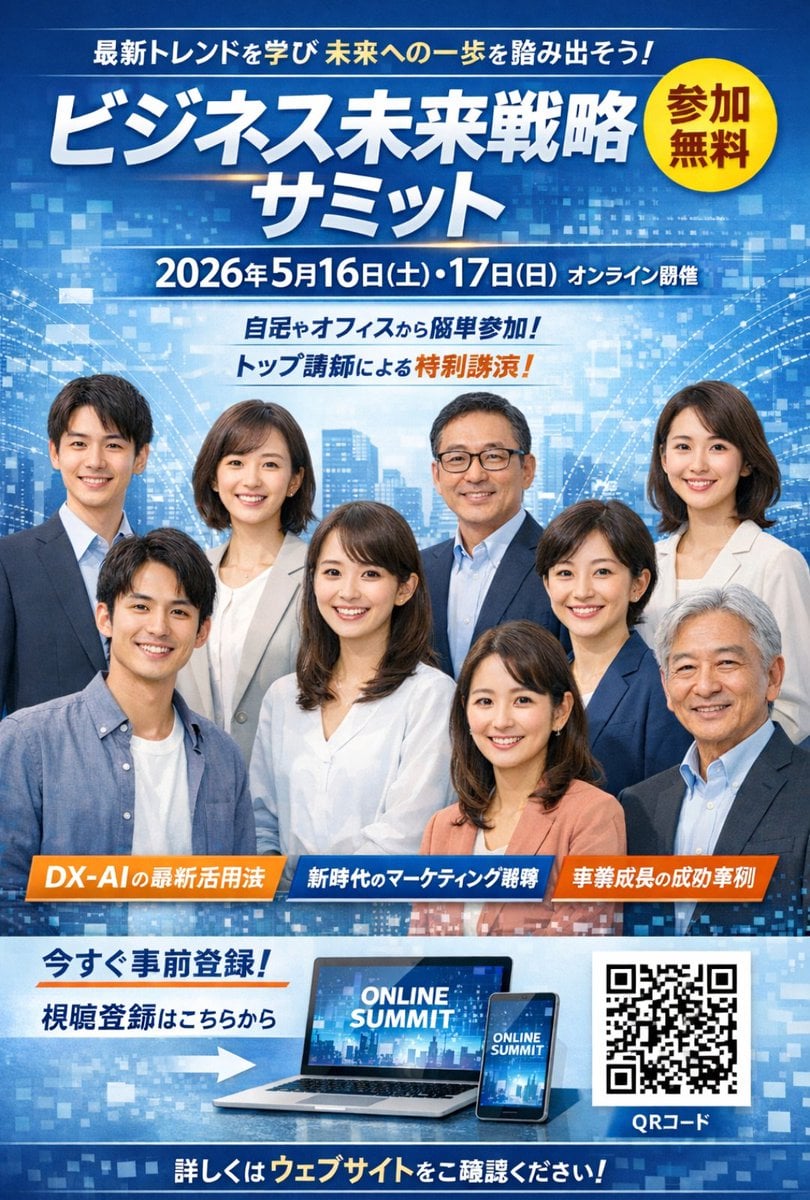 商业在线峰会广告横幅