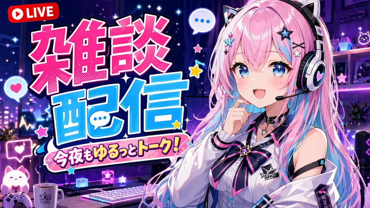 VTuber 直播缩略图