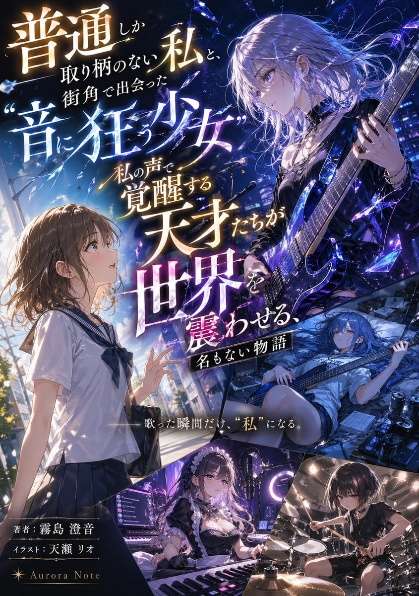 轻小说封面·多角色乐队布局