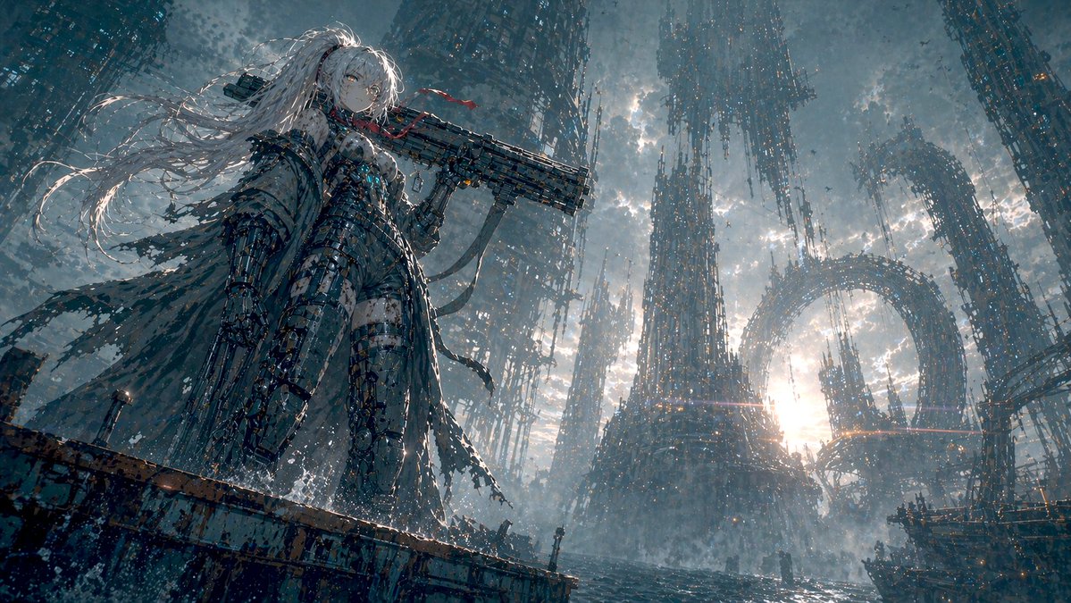 机甲少女·海城主视觉