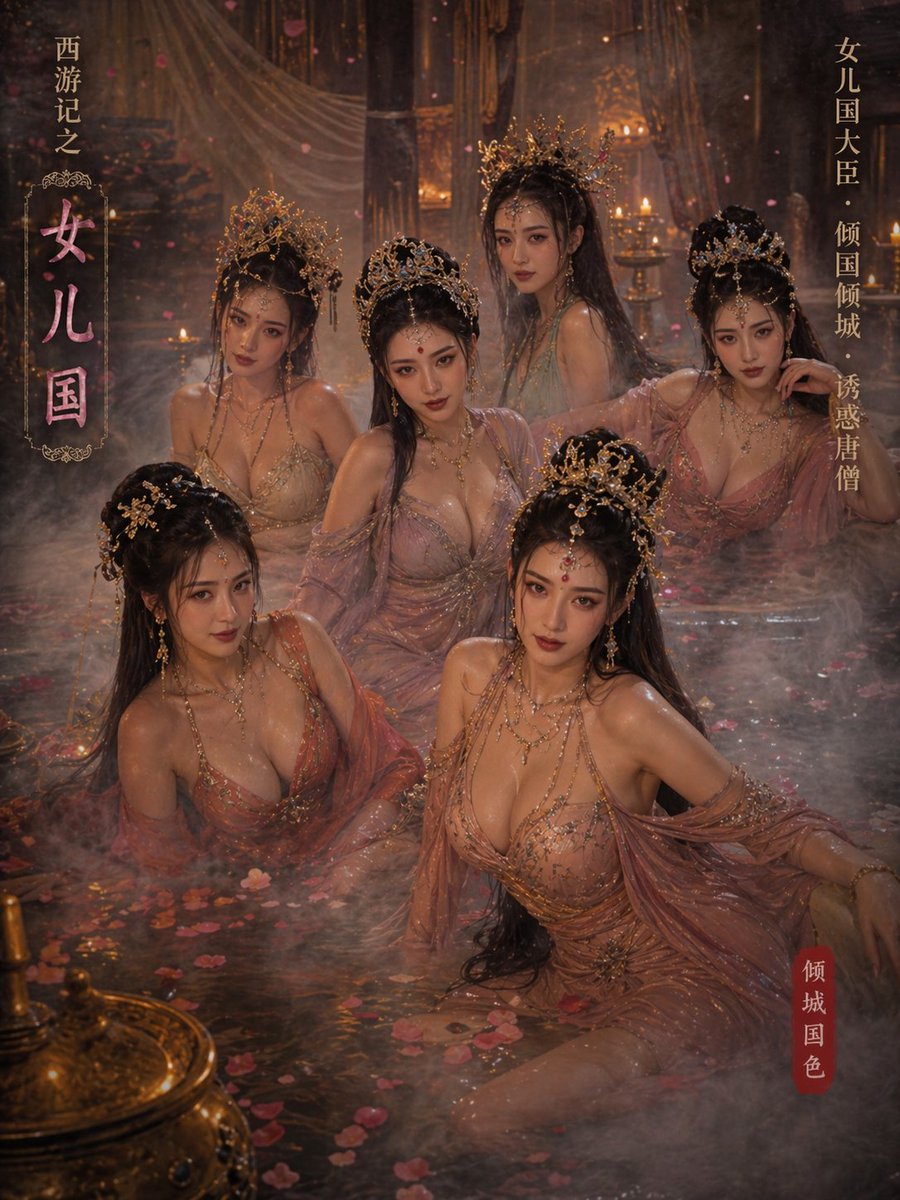 西游记女儿国海报