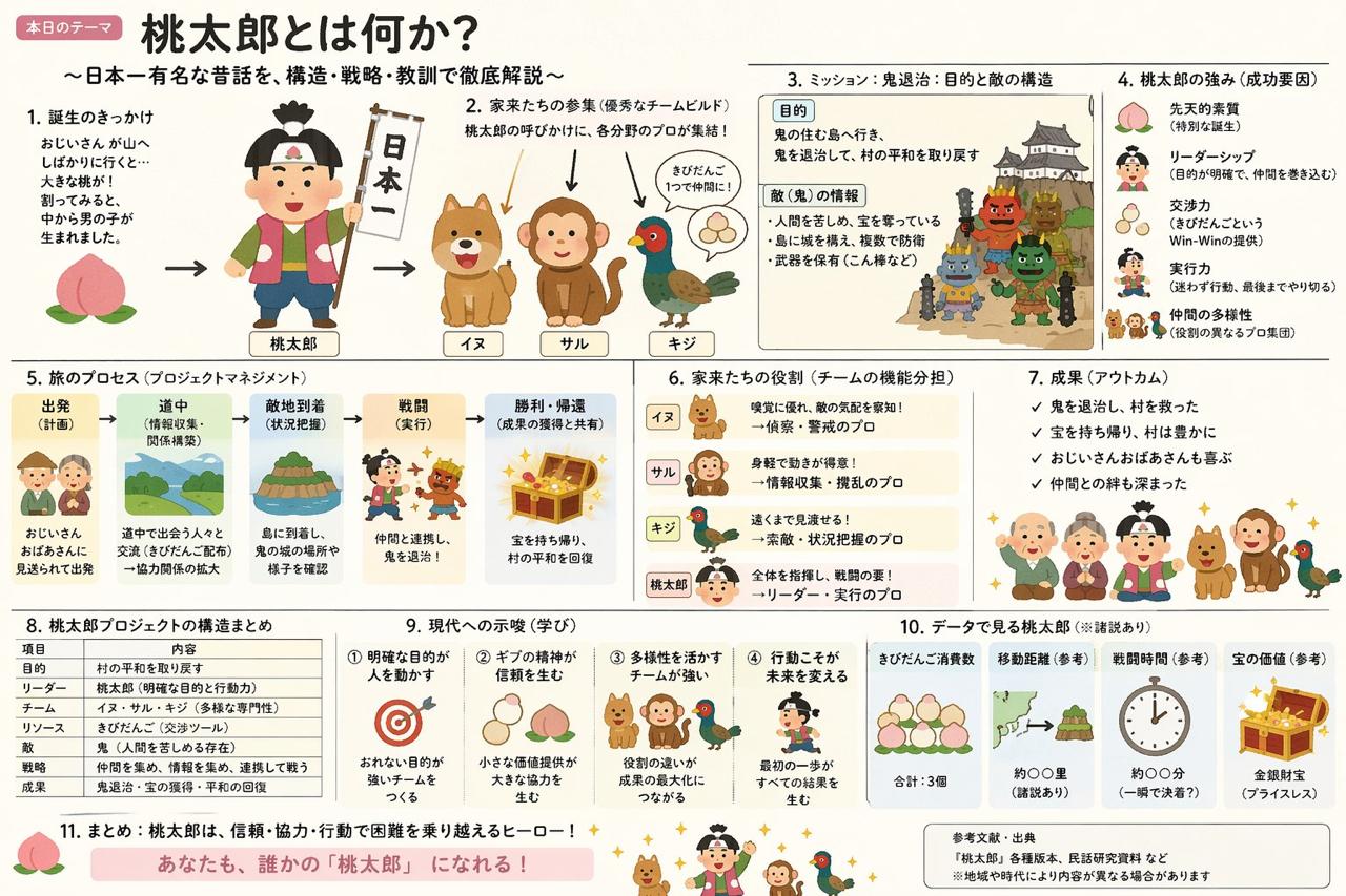 桃太郎解说幻灯片