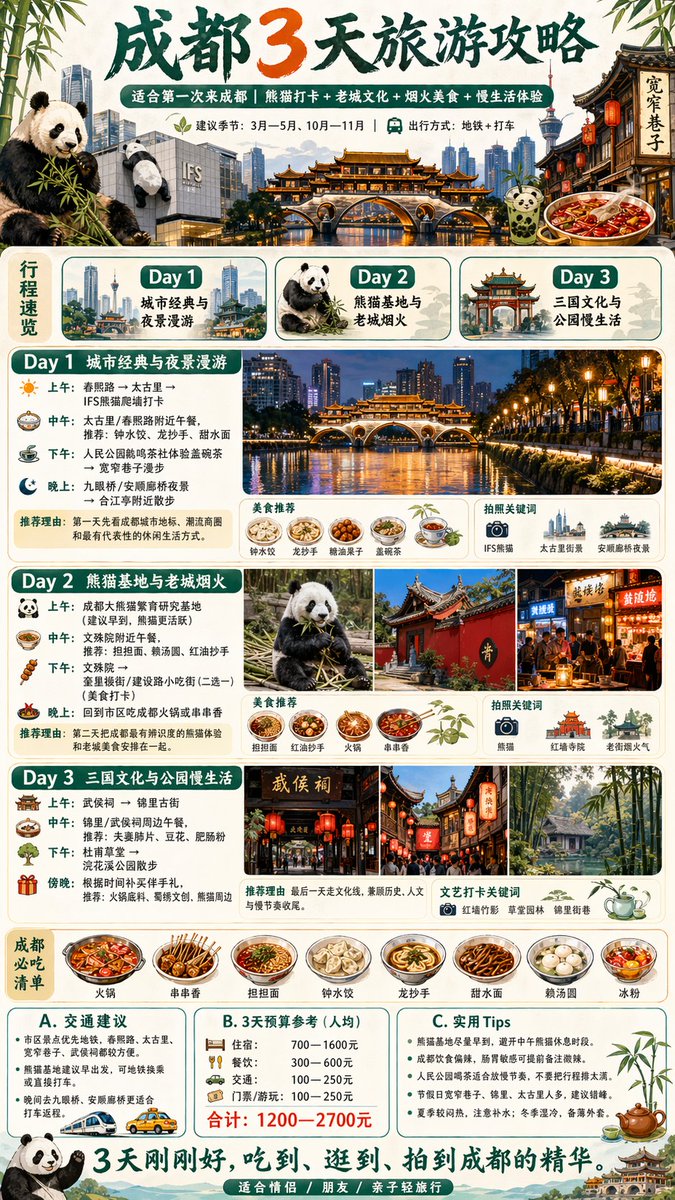 城市旅行指南信息图