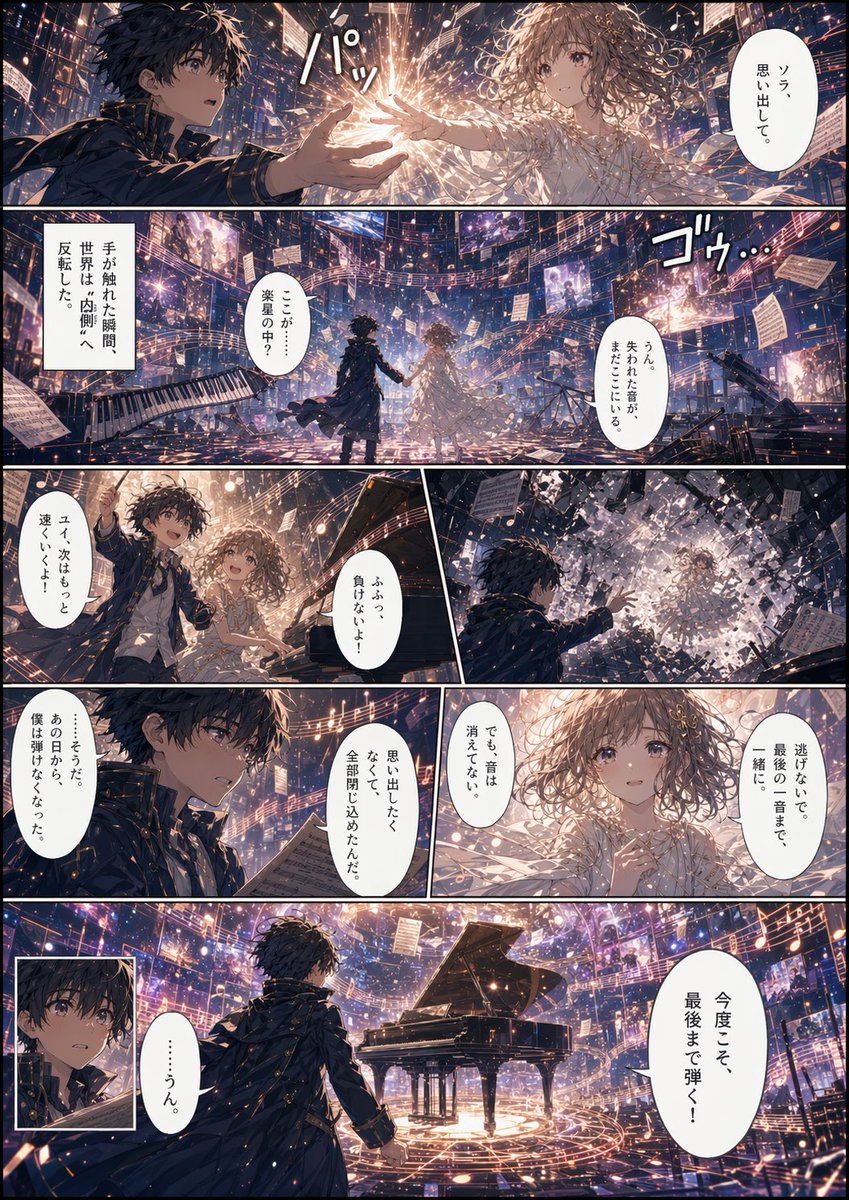 漫画分镜提示词背景