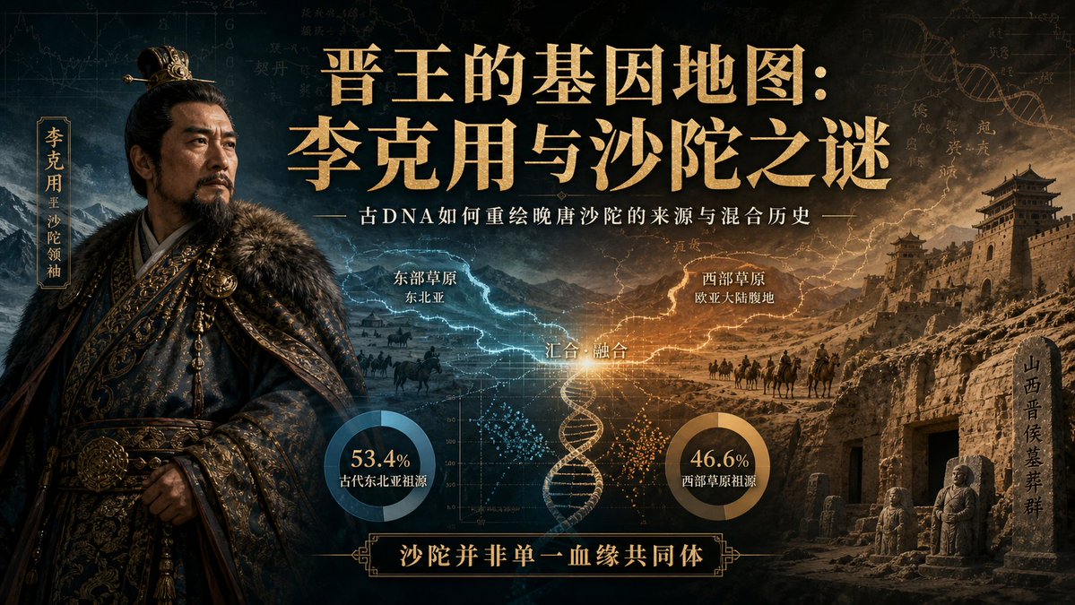 YouTube 缩略图 - 李克用沙陀 DNA 播客封面